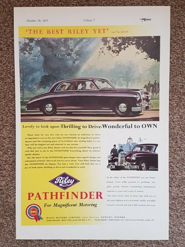Riley pathfinder original 1955 - riley,