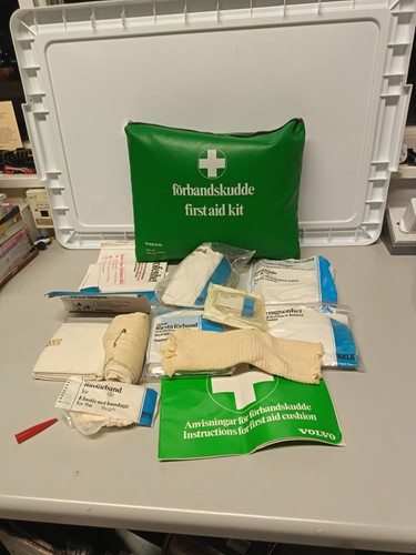 Vintage volvo first aid - volvo,