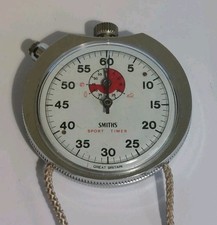 Oversized Smiths Sport Timer Mechanical Stopwatch
