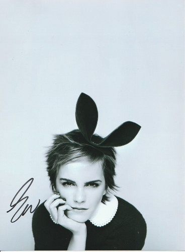 Signed emma watson autographed - signed,