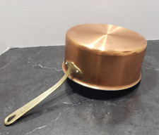 Vintage Copper Saucepan with
