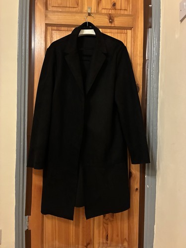 Zara mens black coat - zara,