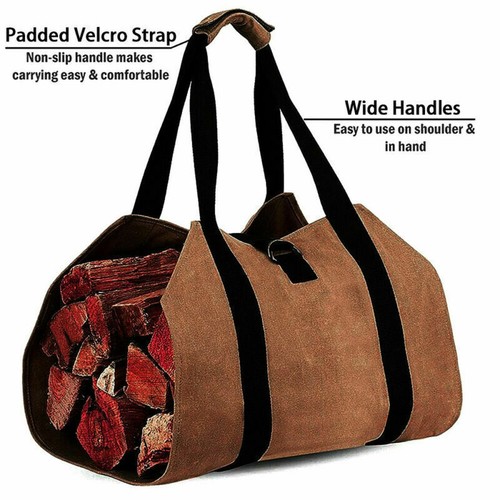 Firewood log carrier canvas - firewood,