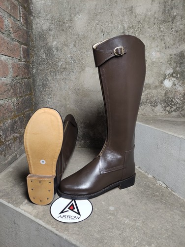 Polo riding zipper brown - zipper, boot