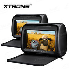 2x 9" HD Screen Car Pillow