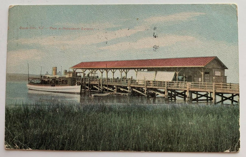 1907 postcard ocean city nj - 1907,