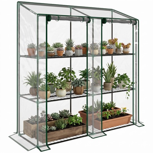 Outsunny tier lean mini - 3, lean-to