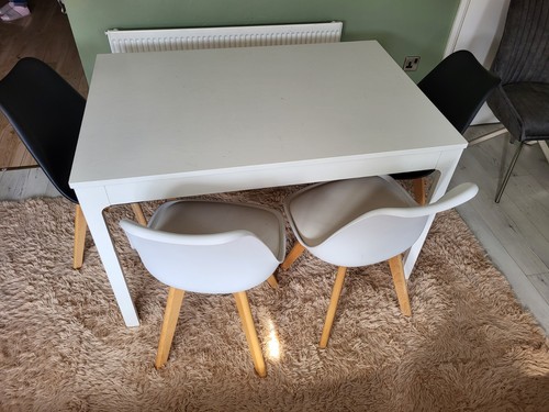 Extendable ikea table and - table, 4