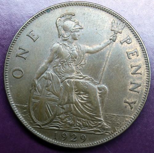 George penny 1929 - penny, 1929,