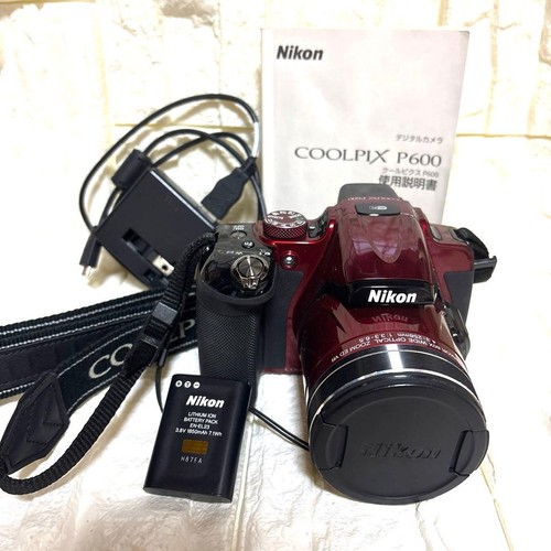 Nikon coolpix p600 red - p600, compact