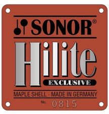 Drum Badge Sonor #08B Hilite