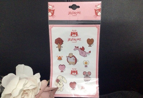 Jellycat rare sticker sheet - jellycat,