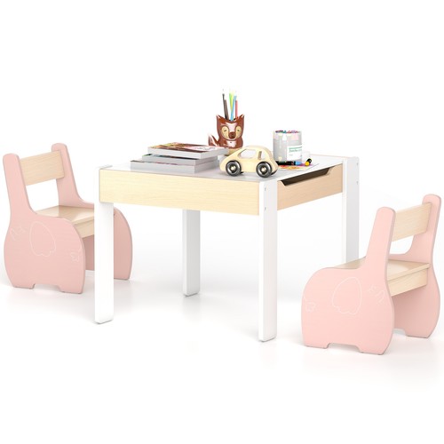 Costway kids table and - 4-in-1,