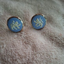Vintage blue wedgwood lion - vintage,
