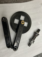 24 Seven Black Crank Set 172mm With BB