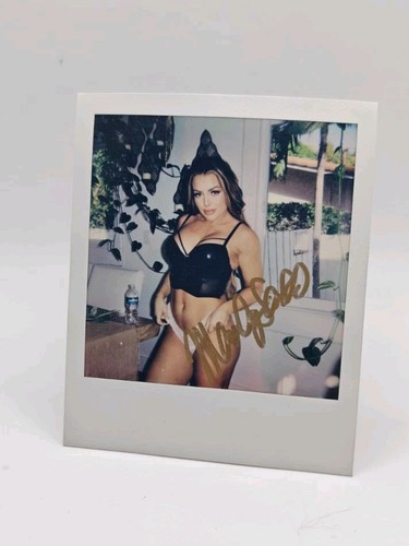Wwe mandy rose signed - 1/1,