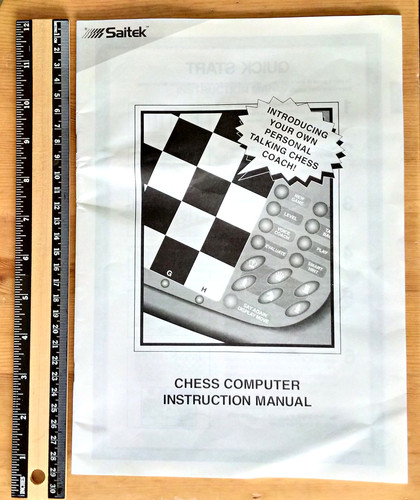 Paper manual only for saitek - manual,
