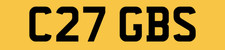 C27 GBS RARE 2 DIGIT REG