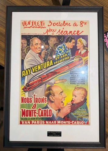Vintage belgian film - belgian, poster