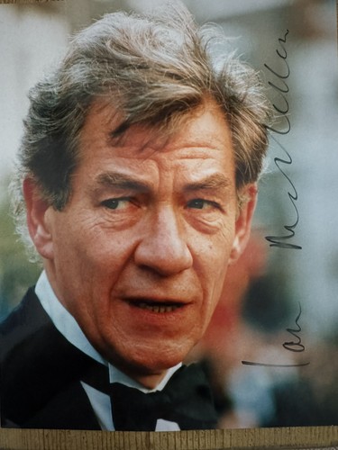 Ian mckellen signed - mckellen,