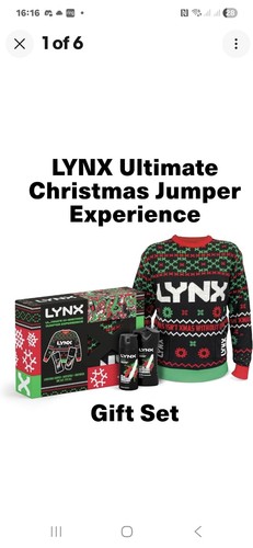 Lynx ultimate christmas jumper - christmas,