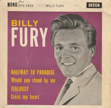 BILLY FURY Halfway to paradise