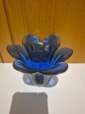 Spanish Heavy Glass Cobalt