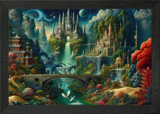 Enchanted Forest Art Framed