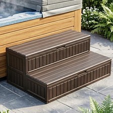 Hot tub steps with - hot,