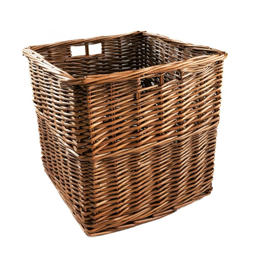 Wicker storage basket - ,