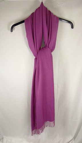 Pink cashmere silk pashmina - pink,