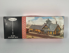 Playcraft OO HO Gauge B 654 Station Rico Building Complete Boxed Unassembled