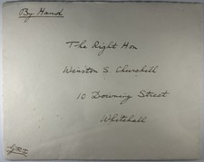 WWII-Dated Envelope Signed by