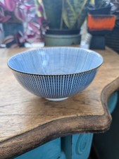 11x5cm Blue oriental rice bowl 134g