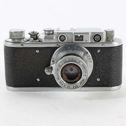 Zorki camera industar 22 - zorki-1, industar-22