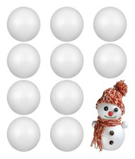 10pcs White Foam Balls Craft