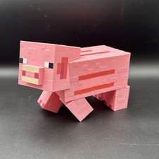 Minecraft PINK PIG 3D Sculpted