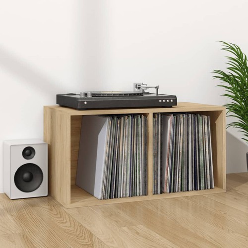 Modern wooden vinyl storage - wooden,