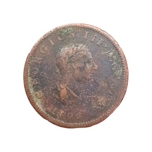 1806 king george iii copper - king,