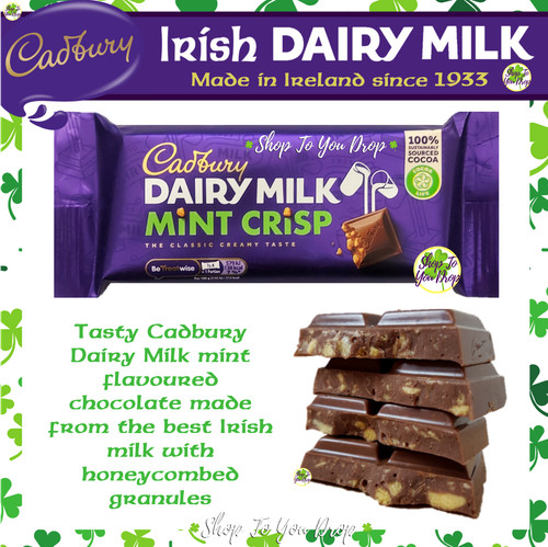 Irish cadbury chocolate - chocolate, dairy