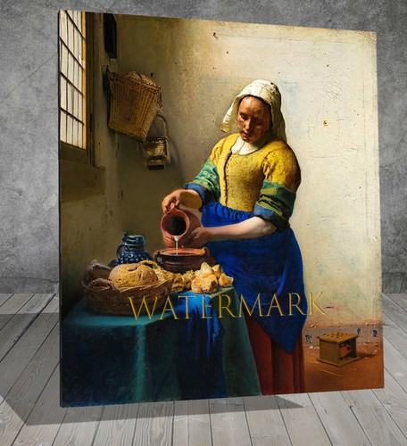 Johannes vermeer the milkmaid - vermeer,