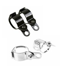 Front Fork Metal Motorcycle Turn Indicator Light Holder Mount Bracket durable