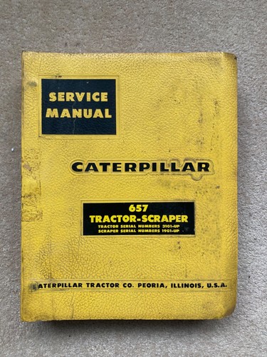Caterpillar 657 twin engine