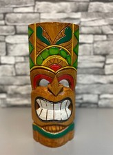Wall hanging tribal tiki mask - tiki,