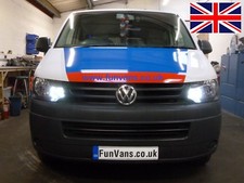 VW T5.1 DRL LED Daytime Running Lights no flicker xenon CANBUS bulbs Transporter