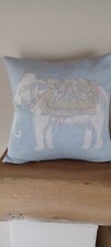 Andrew Martin Jumbo Cushion Cover - Sky Blue to fit cushion pad 40cm x 40cm (a) 