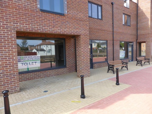 Photo 6x4 empty shops all - empty, of