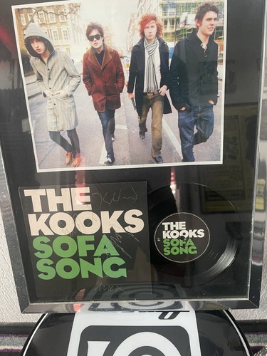 Framed vinyl records - framed,