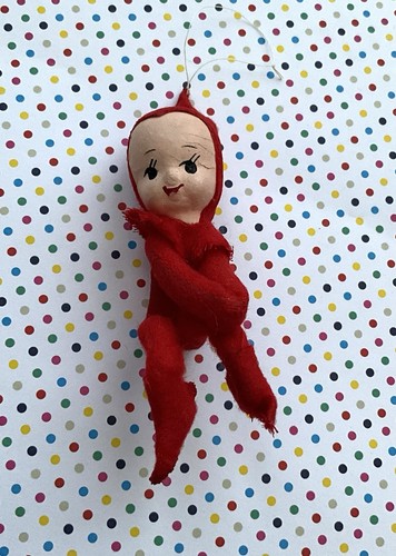 Vintage christmas elf pixie - vintage,