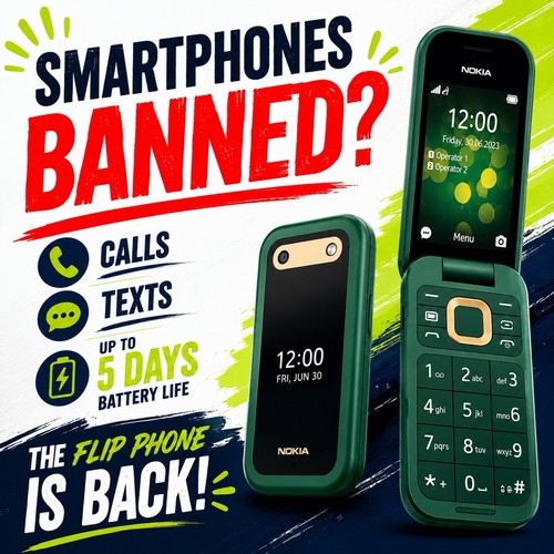 Nokia 2660 flip unlocked - flip,
